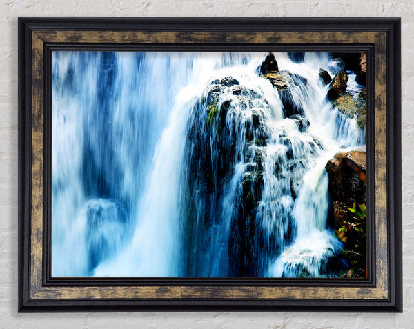 The Stunning Waterfall Framed Print