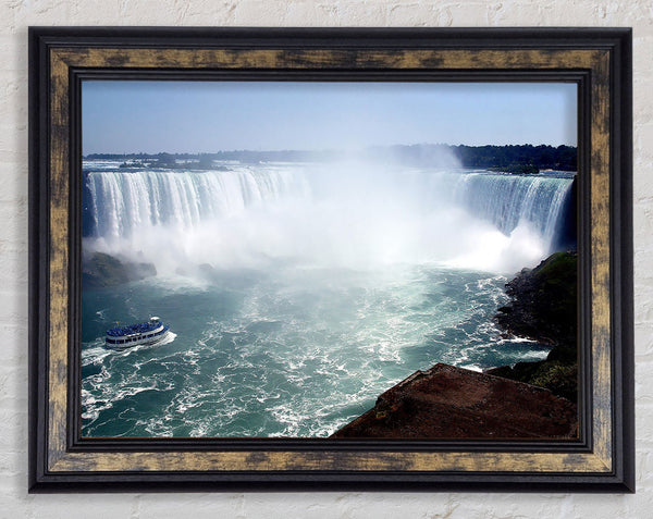 Victoria Falls Rumble Framed Print