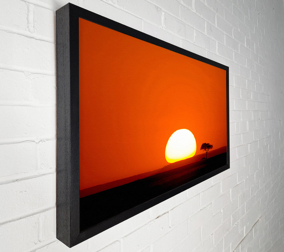  A Canvas Print of African Sunrise Canvas Print