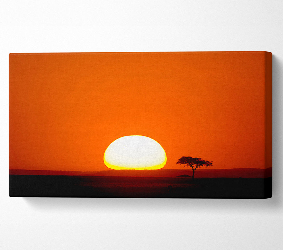  A Canvas Print of African Sunrise Canvas Print