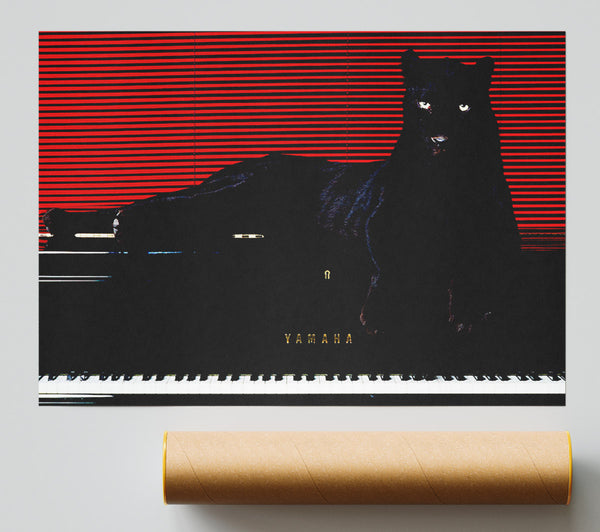 Black Panther Piano Poster