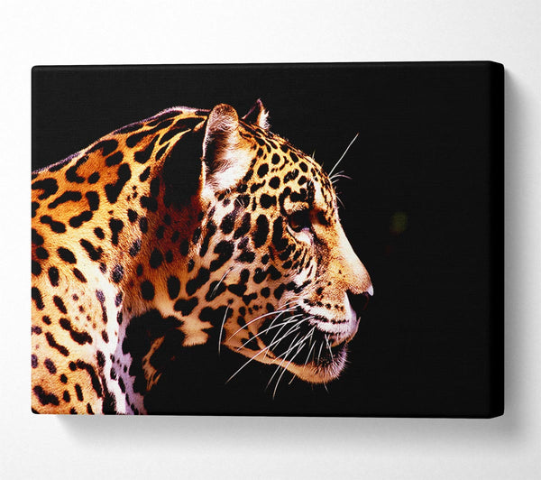  A Canvas Print of Cheetah Alert Canvas Print