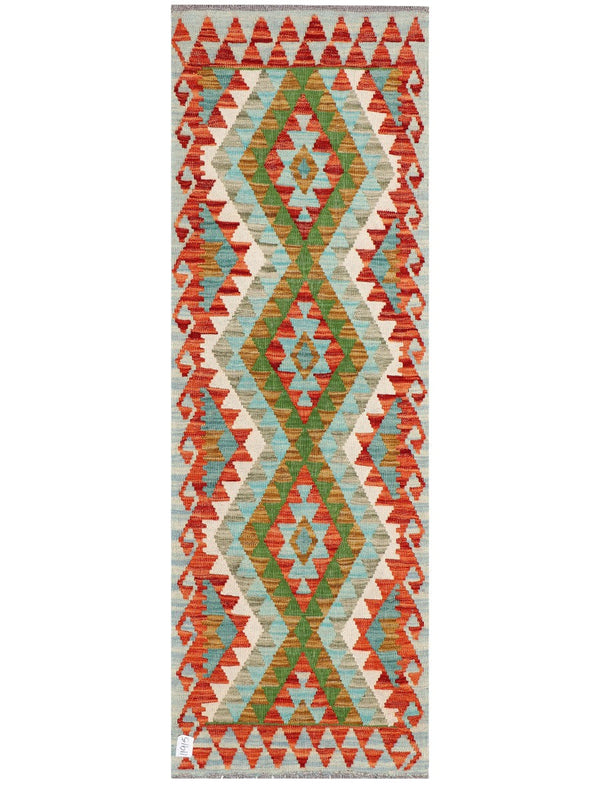 Maimana Afghanistan Kilim Rug - 172 x59 cm