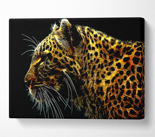  A Canvas Print of Leopard Glory Canvas Wall Art