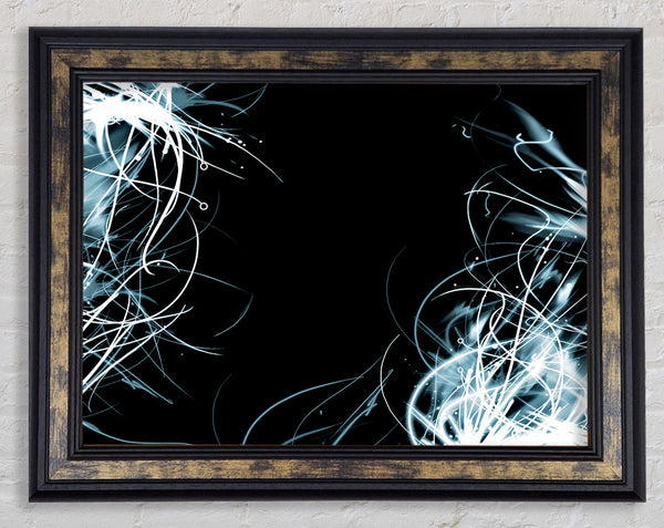 Electrical Storm Framed Print
