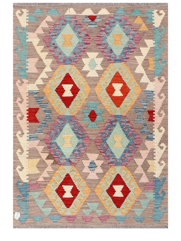 Maimana Afghanistan Kilim Rug - 153 x105 cm