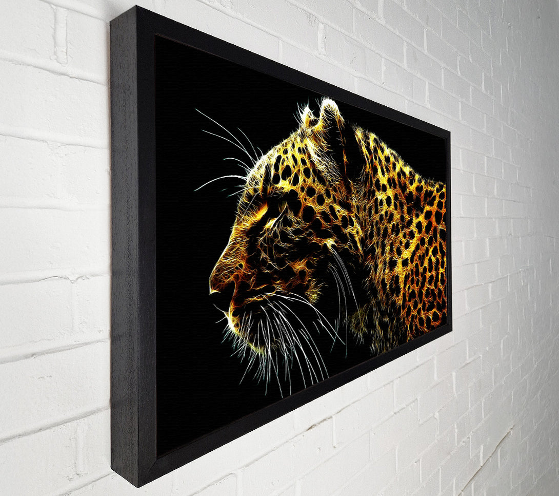  A Canvas Print of Golden Cheetah Canvas Art