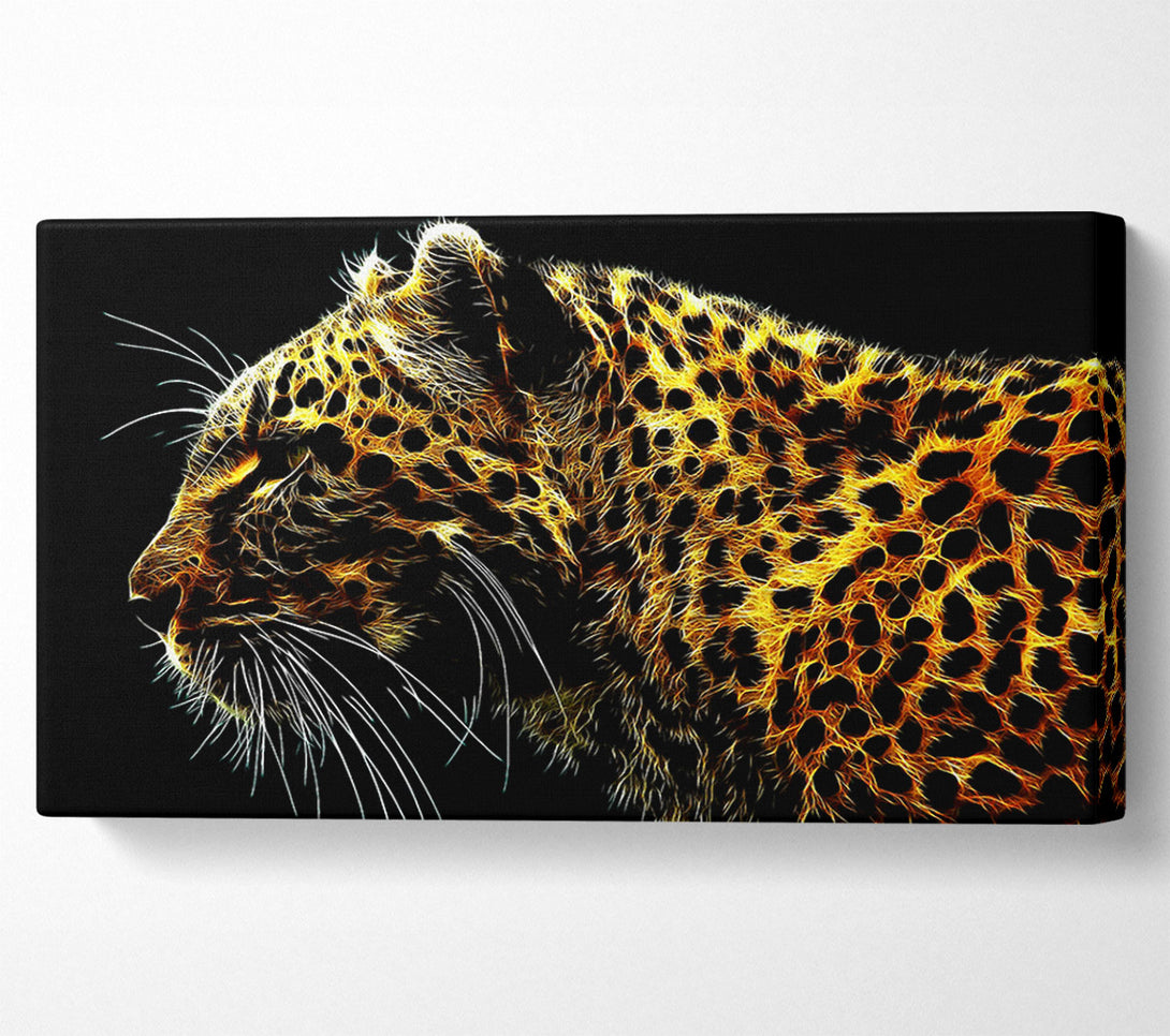  A Canvas Print of Golden Cheetah Canvas Art