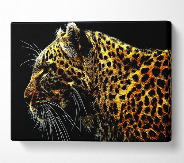  A Canvas Print of Golden Cheetah Canvas Art