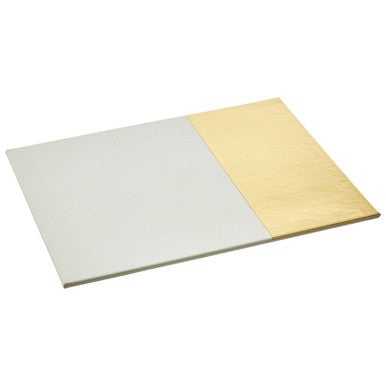Geome Set of 4 Dipped White and Gold Pla