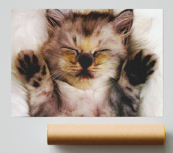 Kitten Love Print