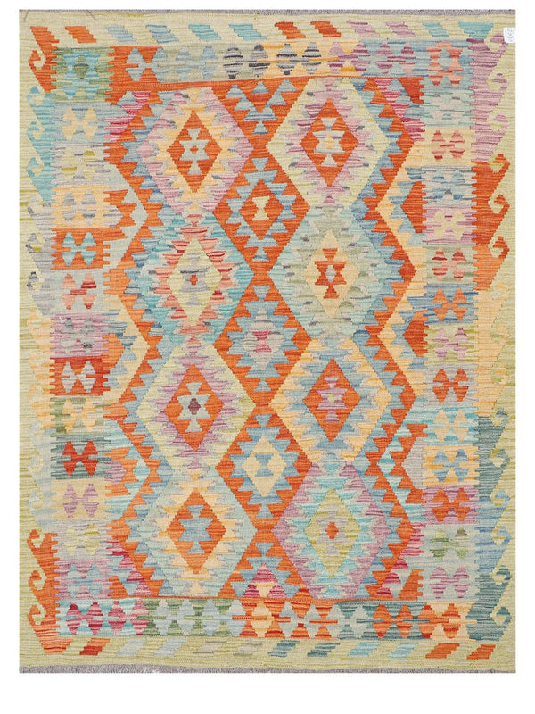 Maimana Afghanistan Kilim Rug - 195 x150 cm