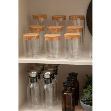 Apothecary Medium Amber Glass Bottle