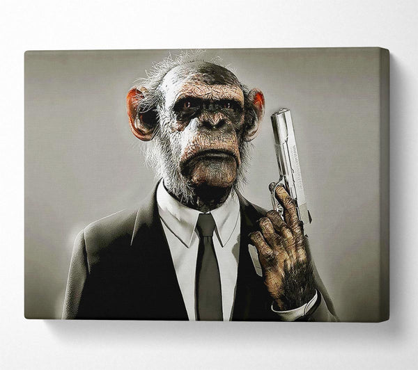  A Canvas Print of Monkey Business Canvas Wall Art