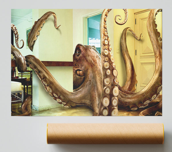 Octopus Invasion Poster