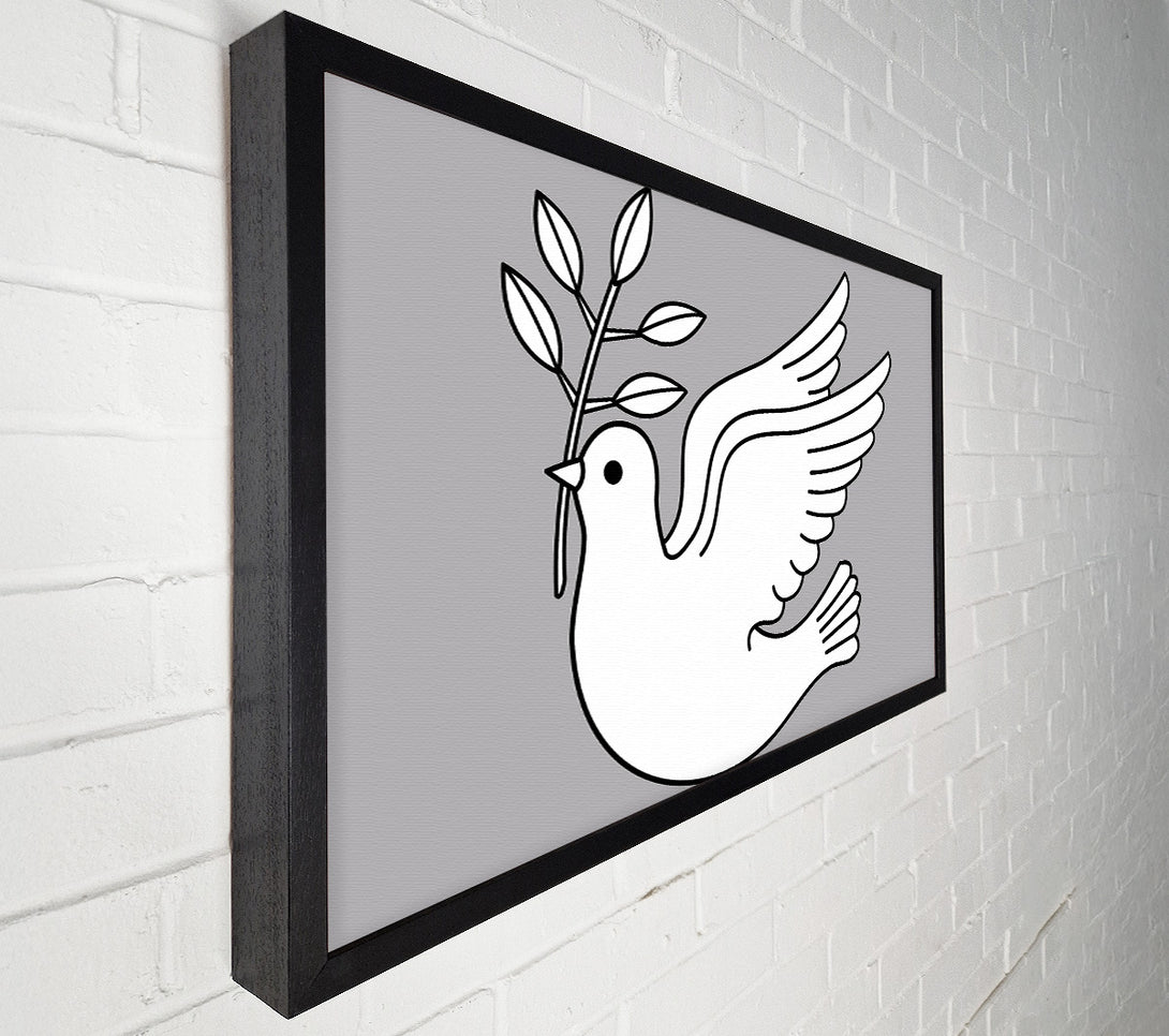  A Canvas Print of Peace Dove Canvas Print
