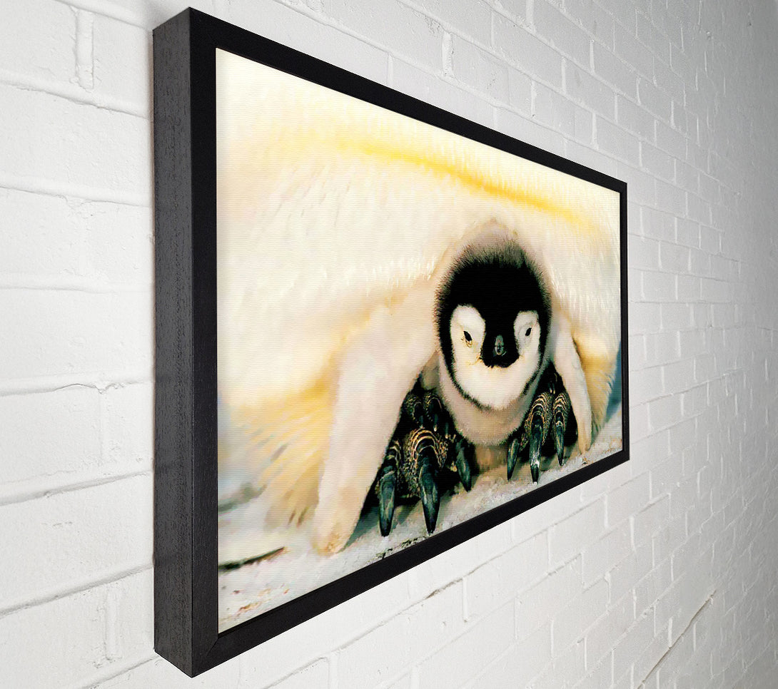  A Canvas Print of Penguin Love Canvas Art