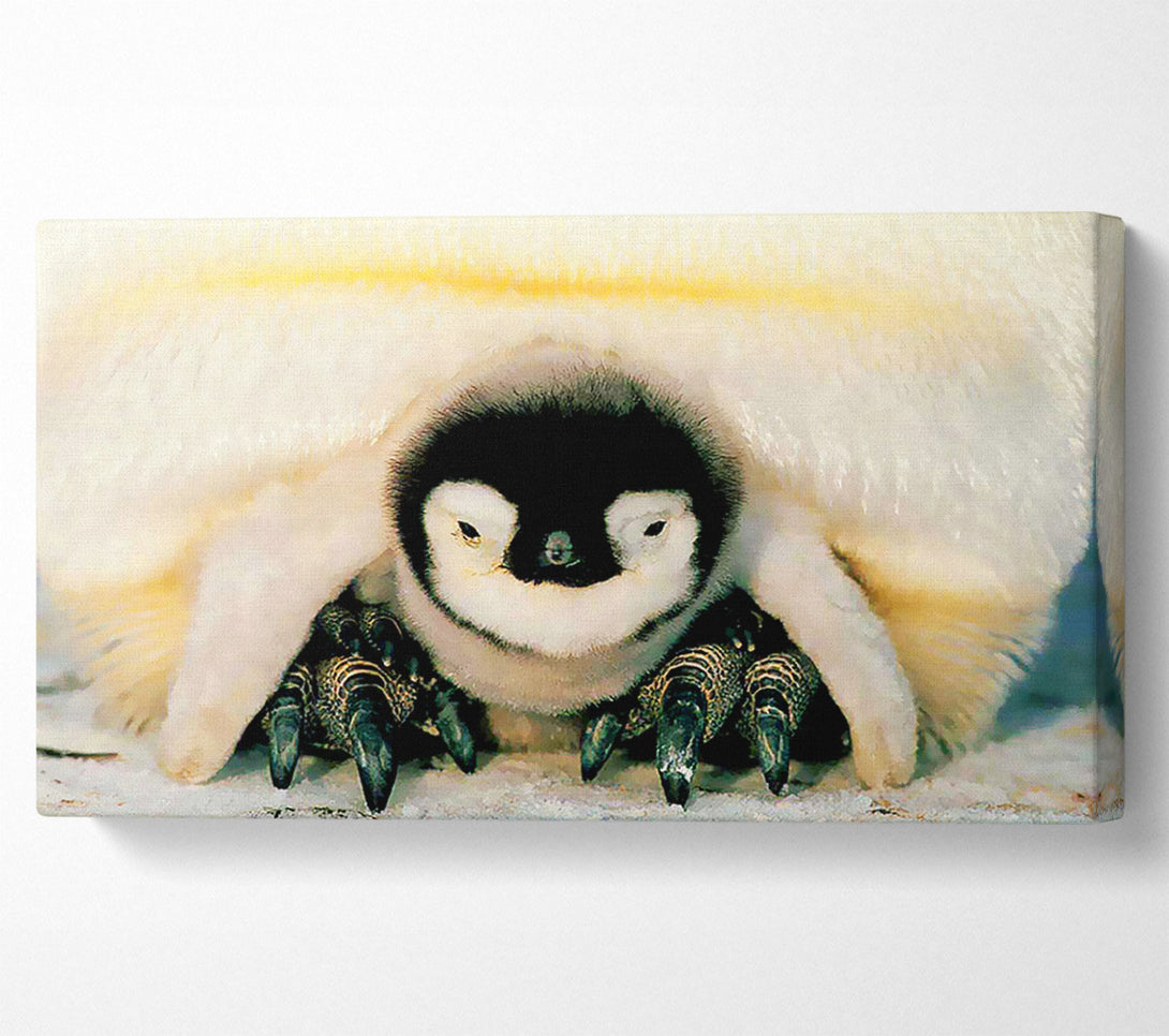  A Canvas Print of Penguin Love Canvas Art