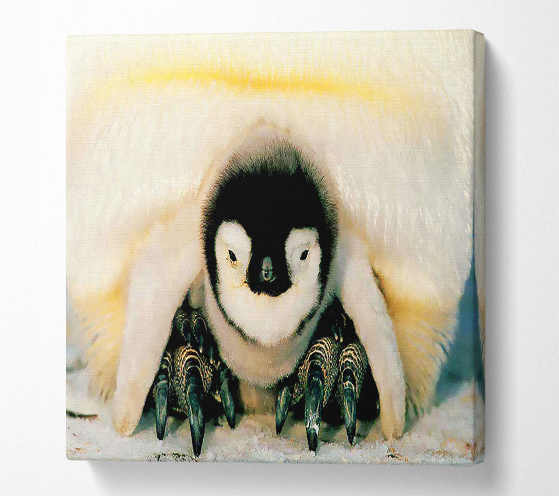  A Canvas Print of Penguin Love Canvas Art