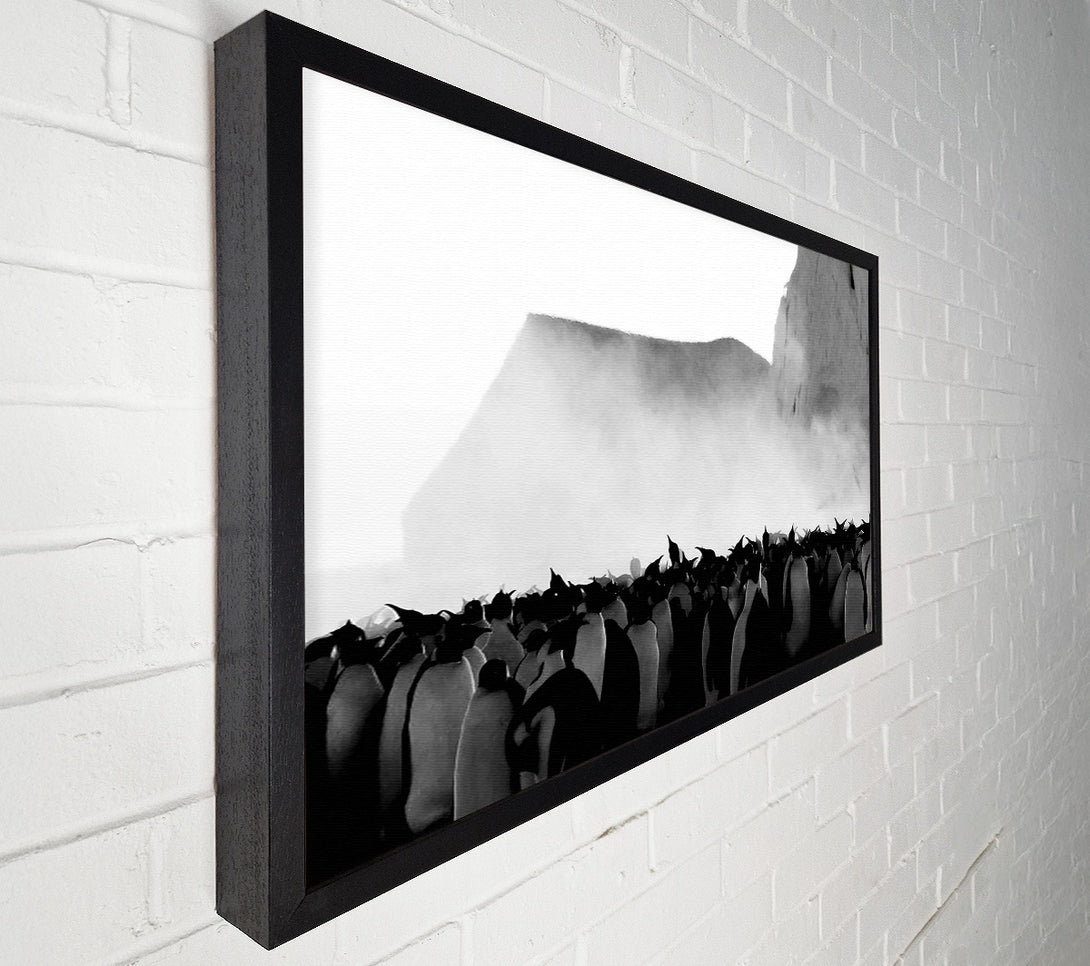  A Canvas Print of Penguin Winter Canvas Print