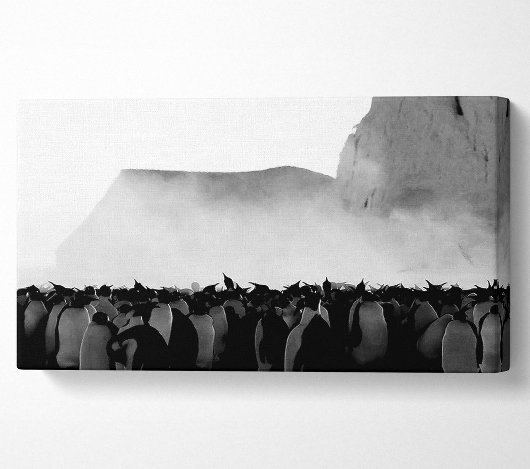  A Canvas Print of Penguin Winter Canvas Print