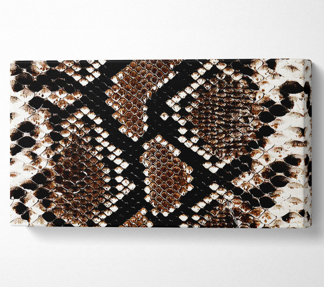  A Canvas Print of Snake Skin Canvas Wall Art