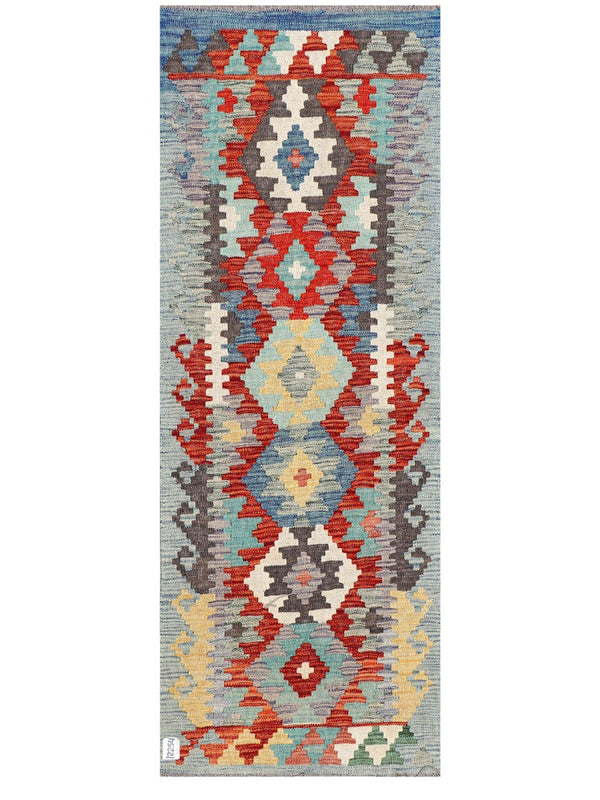 Maimana Afghanistan Kilim Rug - 171 x64 cm