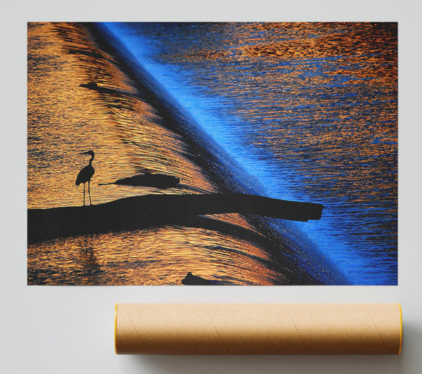 Water Flow 2 Poster