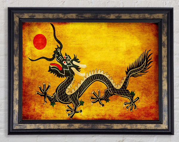 Manchu Dragon Ming Dynasty Framed Print