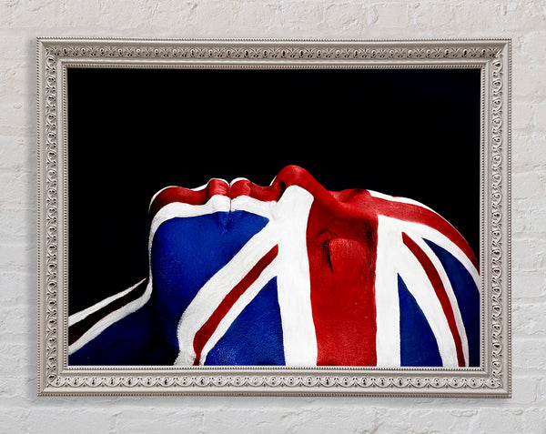 Face Of Britain Framed Print