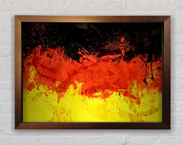 Germany Colours Framed Print