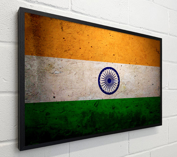 Indian Grunge Flag