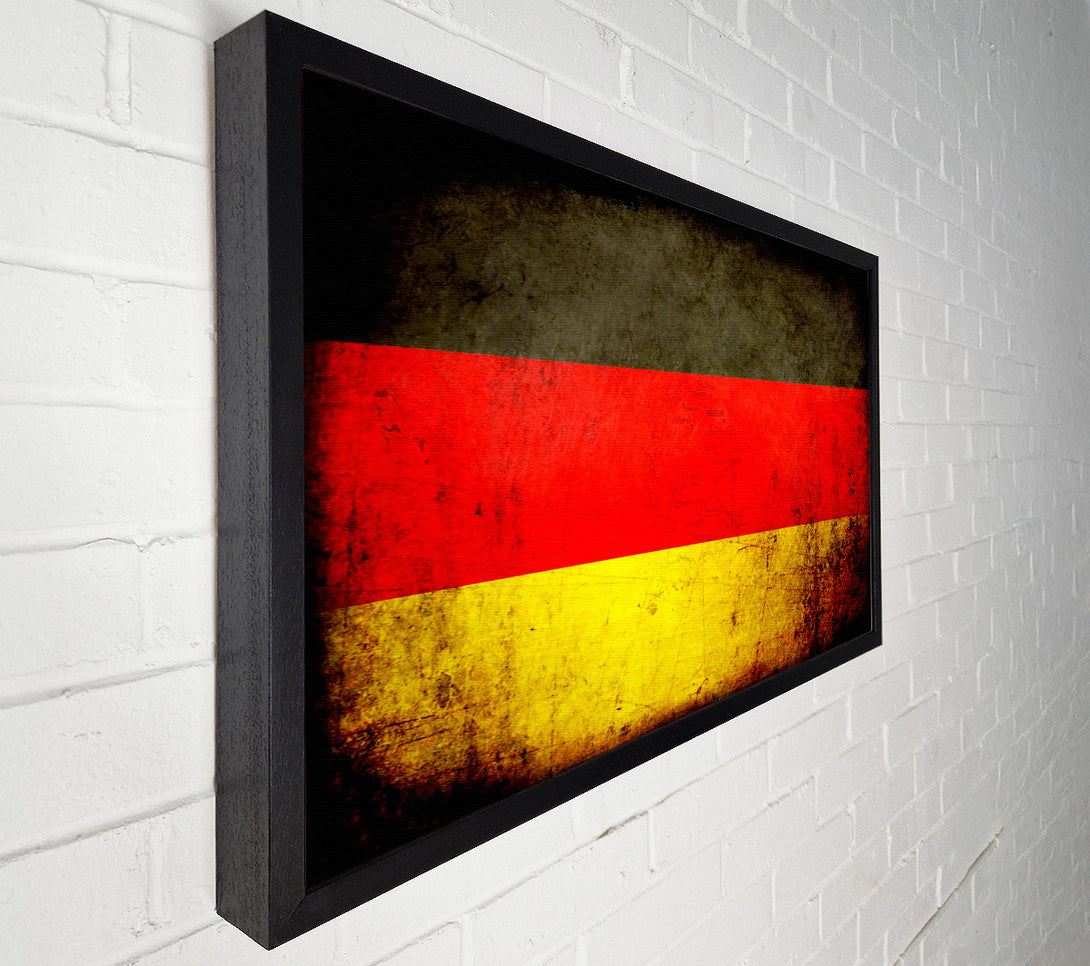  A Canvas Print of Germany Flag Grunge Canvas Wall Art