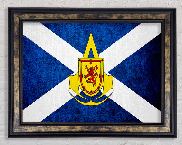 Scottish Guild Flag Framed Print