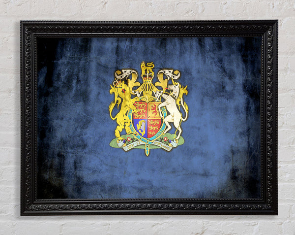 England Coat Of Arms Framed Print