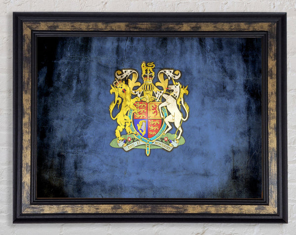 England Coat Of Arms Framed Print