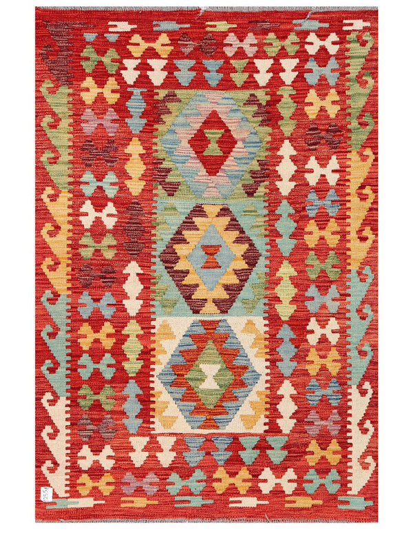 Maimana Afghanistan Kilim Rug - 150 x103 cm
