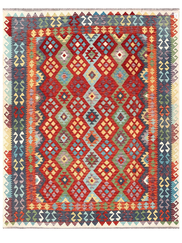 Maimana Afghanistan Kilim Rug - 248 x199 cm