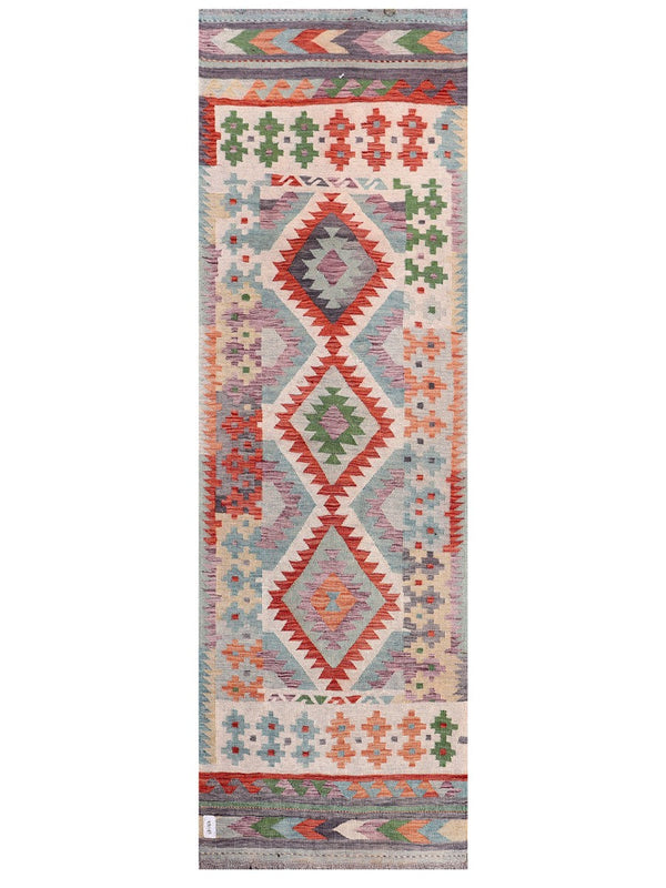 Maimana Afghanistan Kilim Rug - 231 x 84 cm