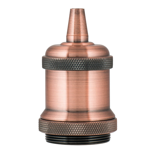 Bailey 139695 - Retro Lampholder Alu E27 Compl. Copper Antique