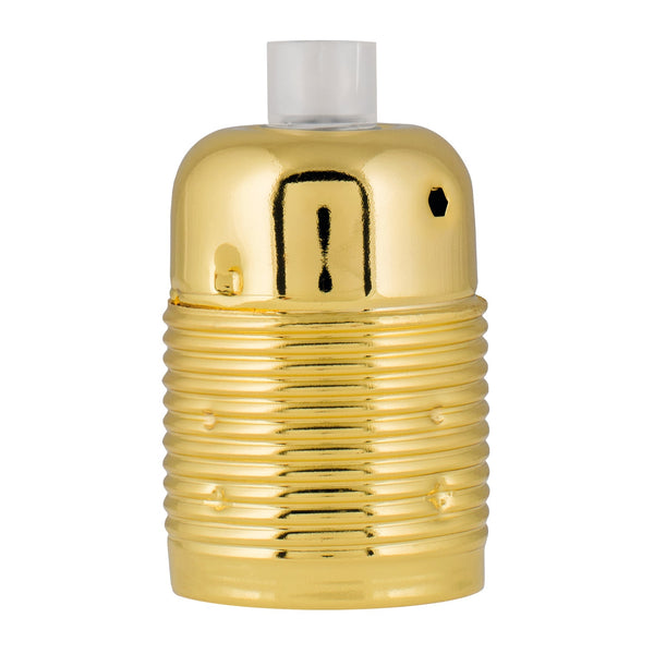Bailey 139698 - Lampholder Metal Screw E27 Gold