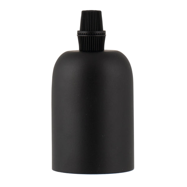 Bailey 139700 - Lampholder Alu E27 Mat Black