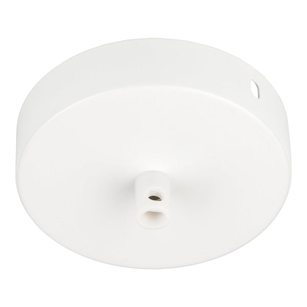 Bailey 139703 - Ceiling Cup Metal White + White Cord Grip