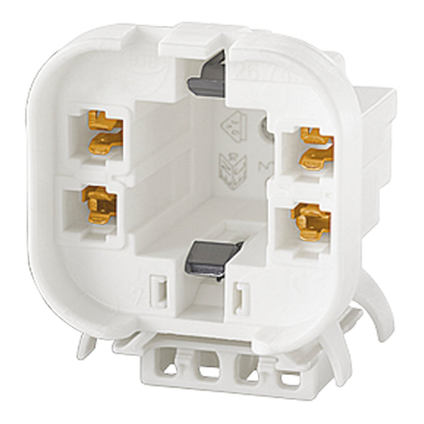 Bailey 140260 - BJB 26.745.1791.50 G24q-3/G24q-4 Lampholder Snap in - DISCONTINUED