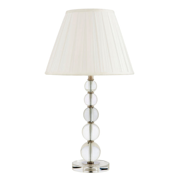 Bailey 140887 - Table Lamp Burgess Nickel White Shade