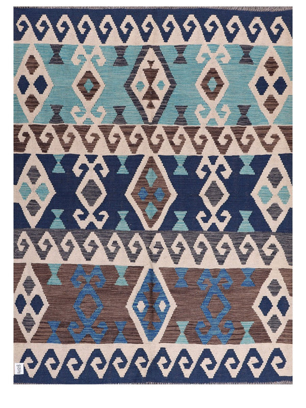 Maimana Afghanistan Kilim Rug - 197 x150 cm