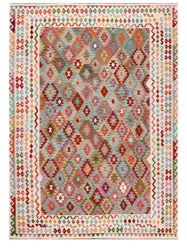 Maimana Afghanistan Kilim Rug - 352 x256 cm