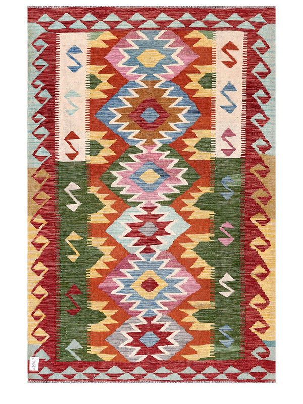 Maimana Afghanistan Kilim Rug - 173 x117 cm