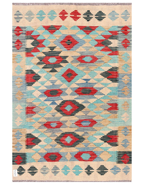 Maimana Afghanistan Kilim Rug - 172 x118 cm