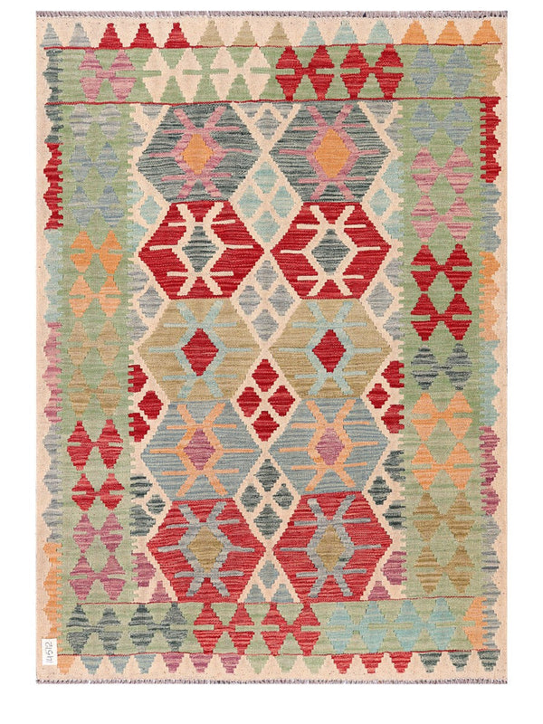 Maimana Afghanistan Kilim Rug - 175 x126 cm